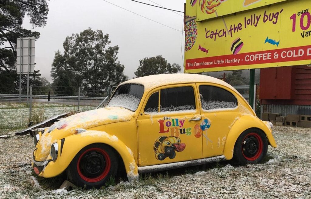 Lightning destroys Hartley’s Lolly Bug Shoppe