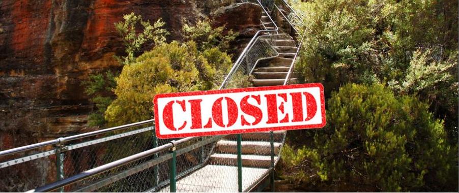More Track Closures by Parks Service